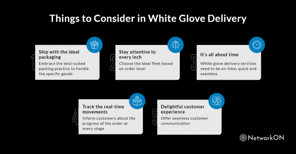 Things to Consider in White-Glove Delivery 