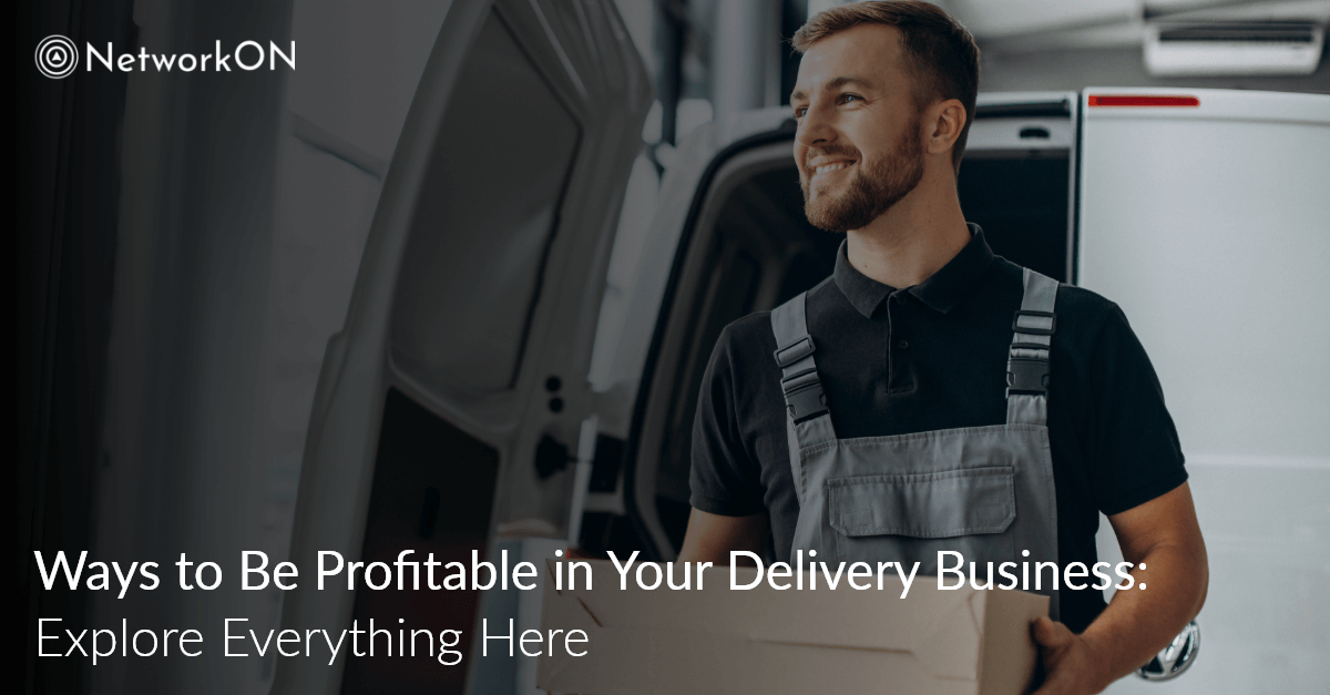 How to make delivery business profitable logo