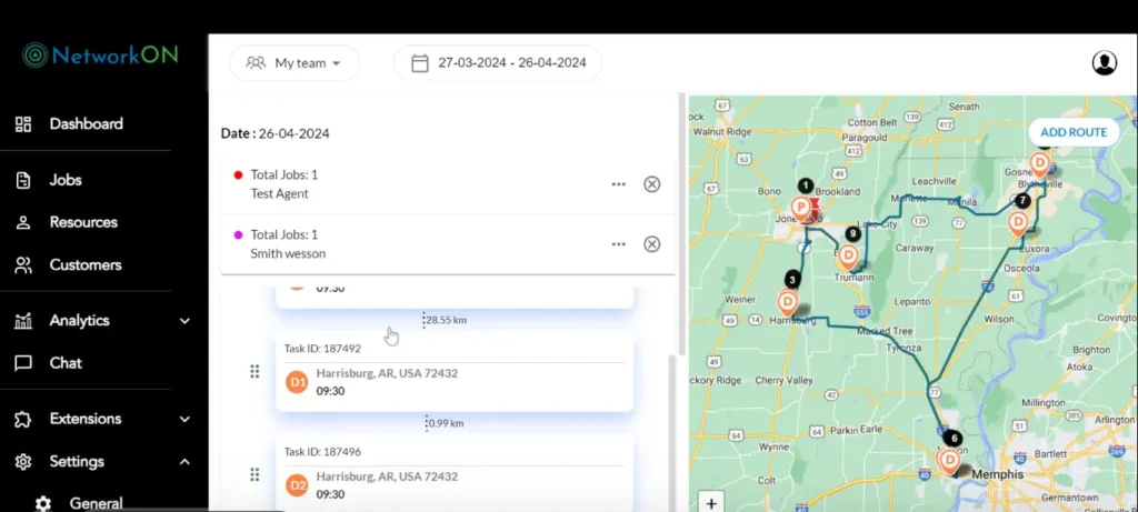 Real-time last-mile delivery tracking